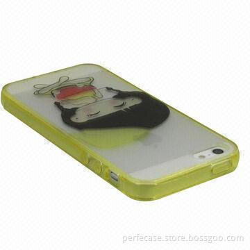 Crystal Case for iPhone 5, Low MOQ of 200 Pieces, Each Piece with Various Patterns Available